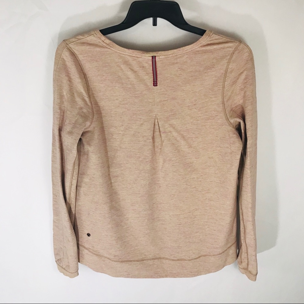 Lululemon EXHALATION Long sleeve Pullover Sz 12 - Picture 5 of 8